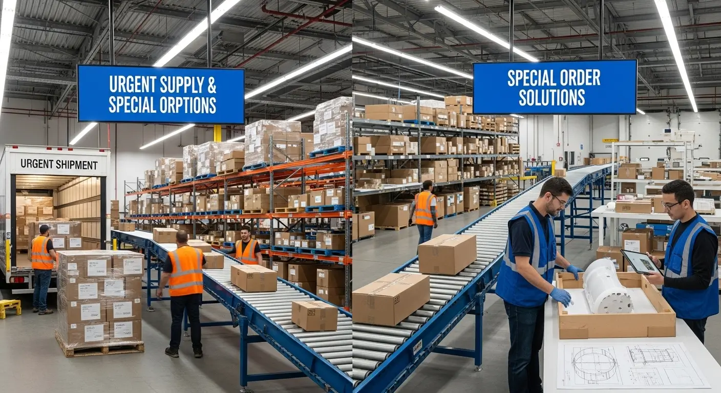 Acil Tedarik ve Özel Sipariş Çözümleri